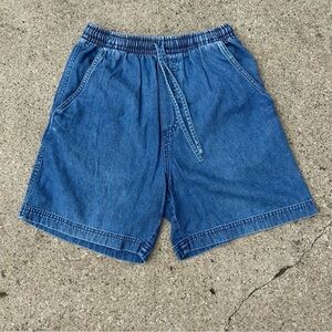 Vintage 90s High Waisted Cabin Creek Blue Jean Shorts